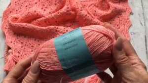 Очень нежная и женственная! Ажурная косынка крючком на лето. Схема. Экспресс-МК.