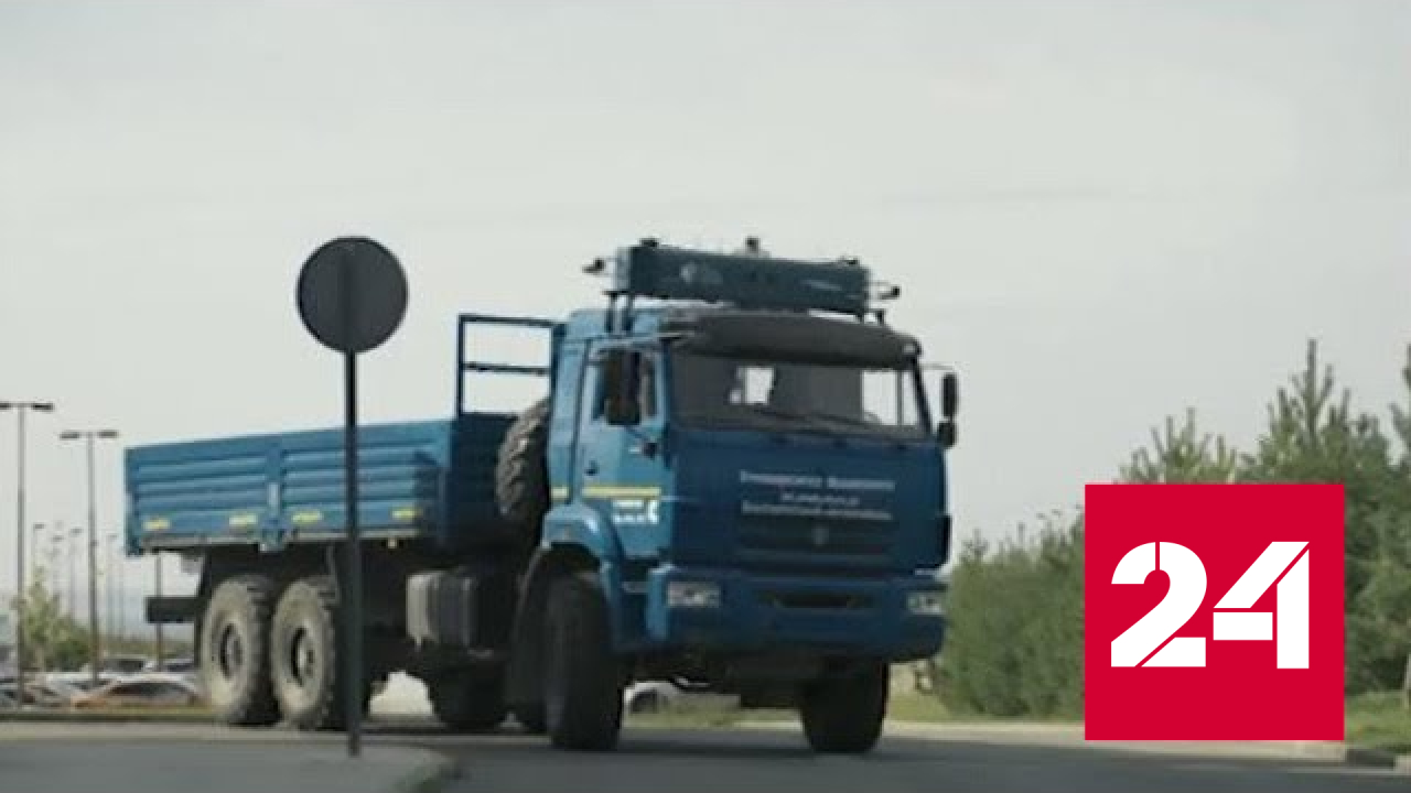 По трассе М-11 впервые поедут российские беспилотные грузовики - Россия 24