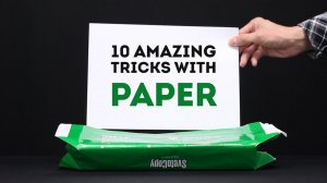 These 10 amazing PAPER tricks will BLOW your mind