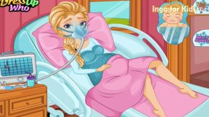 Frozen Elsa Gives Birth ▬ Эльза ждет ребенка, игра для девочек