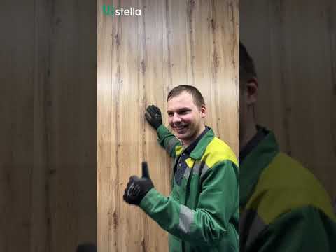 Монтаж панели стеновых МДФ Stella