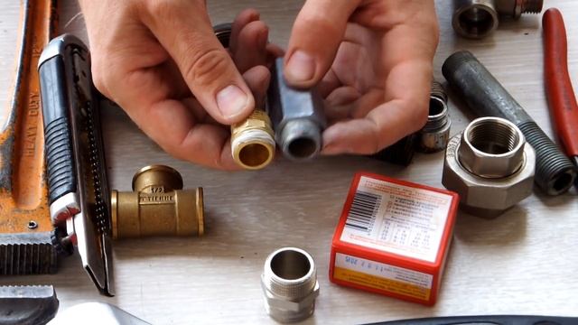 Уплотнение резьбы нитью / Thread seal thread