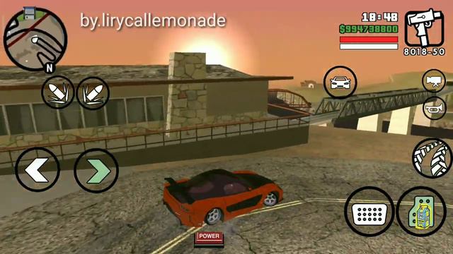 GTA SA ANDROID,SOUND MAZDA Rx7(test) смотреть онлайн