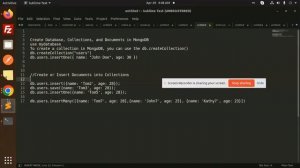 MongoDB Tutorial in Hindi #3 Create or Insert Documents into Collections MongoDB