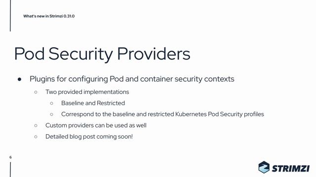 What’s new in Strimzi 0.31.0 смотреть онлайн