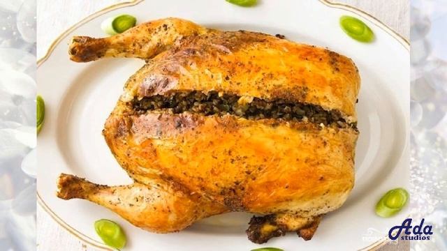 ★ЛУЧШЕЕ ИЗ ЛУЧШЕГО!★ ФАРШИРОВАННАЯ КУРИЦА ГРИБАМИ И ГРЕЧКОЙ ★ смотреть онлайн