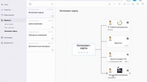 Интеллект-карты в платформе WorkTek