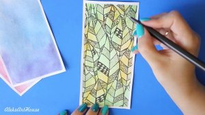 Рисуем ЗЕНТАНГЛ | Закладки