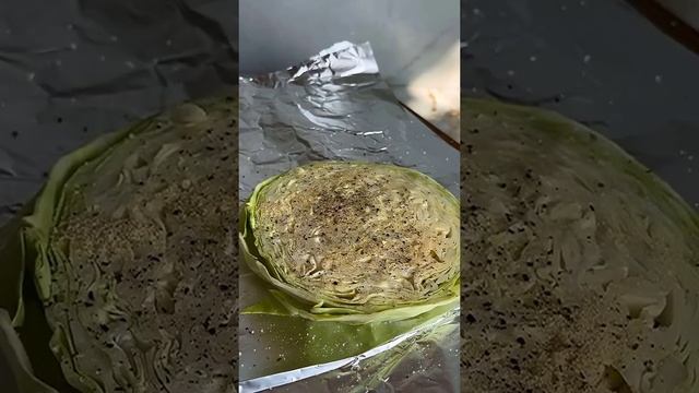 Запеченная капуста со специями