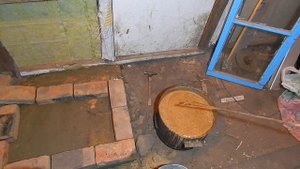 самый простой способ сделать раствор для кладки кирпичной печи.