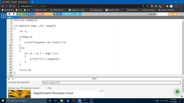 Command Line Arguments in C Language (Specially for TCS NQT)