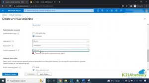 How to Create a Linux VM in Azure Cloud | Deploy Ubuntu Virtual Machine in Azure | K21 Academy