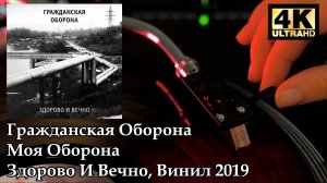 Гражданская Оборона  - Моя Оборона (Здорово И Вечно), Винил 2019 Translated Lyric Video (vinyl, LP)