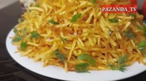 Вкусный Салат Муравейник с картошкой.