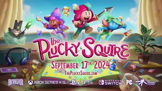 The Plucky Squire | Официальный трейлер смотреть онлайн