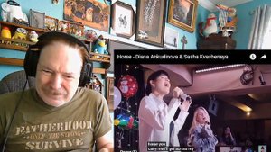Diana Ankudinova (Диана Анкудинова) & Sasha Kvashenaya - Horse (Лошадь), A Layman's Reaction