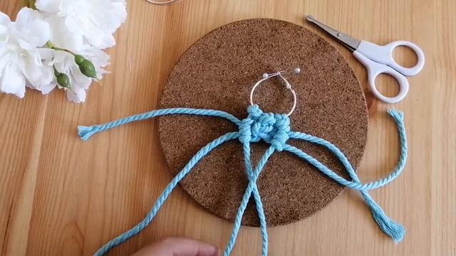 Макраме Серьги. Украшения в стиле Бохо.
