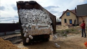 Кирпич белый силикатный рядовой.Доставка 8 920 211 81 09