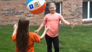 Fresh Baby MyPlate Toss Up Beach Ball Game How to Play