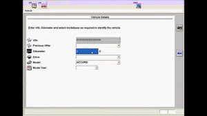 Пример работы Honda HDS на Allscanner