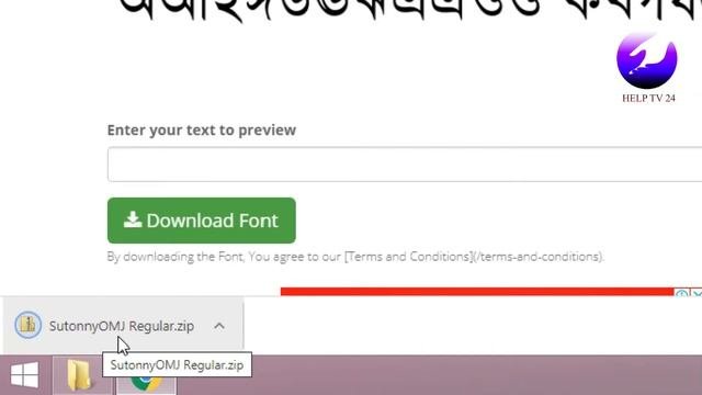 How To Download And Install SutonnyOMJ Font For Pc || How To Fix Bangla Font Problem