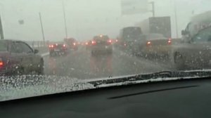 снежная буря 25.03.2011