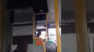 Братск Неадекватный водитель автобуса матами покрывает женщин