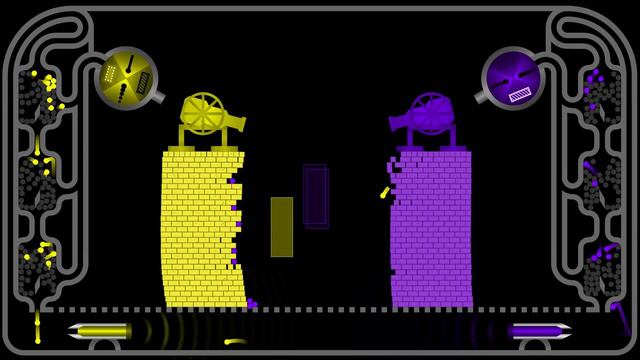 Castle Destruction 4 - Marble Race in Algodoo смотреть онлайн