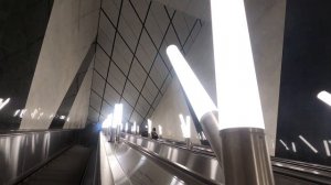 Переход c метро Воронцовская БКЛ на Калужскую [4k60fps]