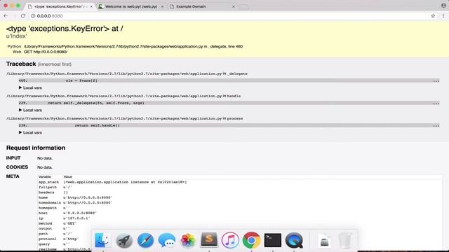 Python Web Development Tutorial (web.py) — Part One