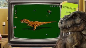 Jurassic Park. Прохождение #2. Отбиваемся от Тиранозавра (NES Dendy)