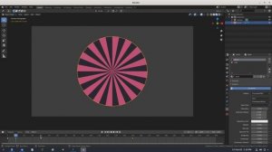 Spinning Circle Motion Graphic in Blender 2.82 Eevee