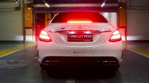 Mercedes-Benz (W205) C63 AMG w/ Armytrix Valvetronic Exhaust (No Music) Revs & Driving Sounds