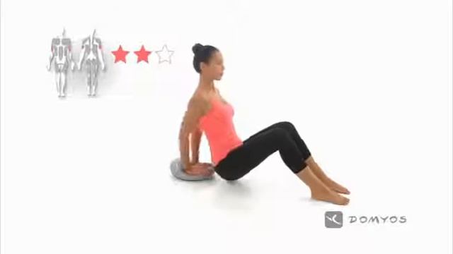 Балансировочный диск - укрепление трицепсов смотреть онлайн