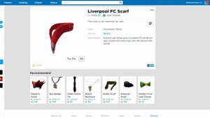 Как получить шарф ФК Ливерпуль | Liverpool event roblox | Бесплатный шарф в роблокс