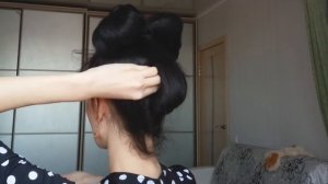 Бант из волос / Hairstyle Idea / Hair Tutorial