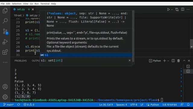 Learn Python Set | How To Use Set In Python | For Beginners | Web Development Lecture - 10