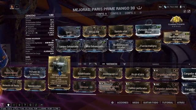INCARNON PARIS PRIME - WARFRAME 2023 смотреть онлайн