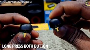 SONY WF C500 PAIRING PROBLEM - How To Connect Sony WF C500 Earbuds ?