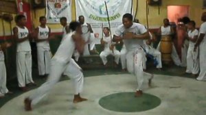 Roda na Associação Cultural de Capoeira Jalará