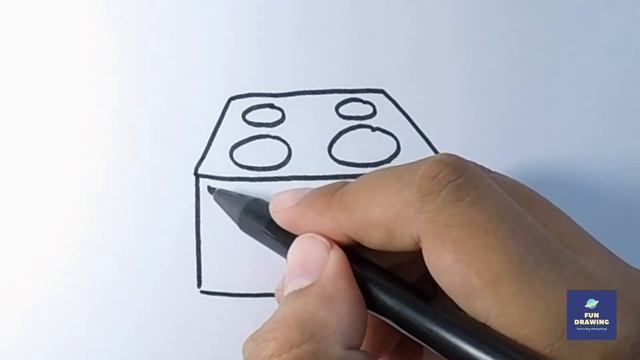 How to Draw Stove Easy Step by Step смотреть онлайн