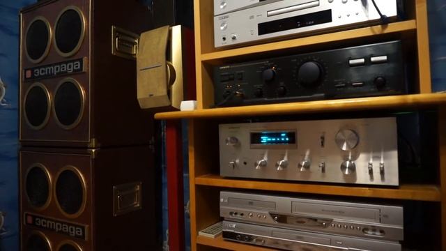 2 amplifiers in 4 channels. Hi-Fi Onkyo+Pioneer. АС "Эстрада 101-С". Grace Jones смотреть онлайн