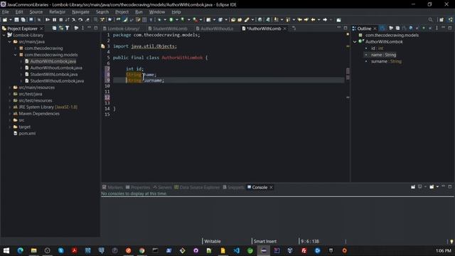 Project Lombok | Immutable Class in Java 09