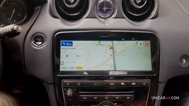 Jaguar XJ 2010 - 2011 замена монитора 8' на монитор 10.25 HD Android OS.mp4