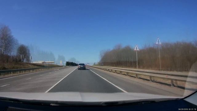 М9 Москва-Торопец Timelapse