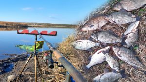 Карась просыпается! Рыбалка на Карабашском водохранилище. Весна 2022