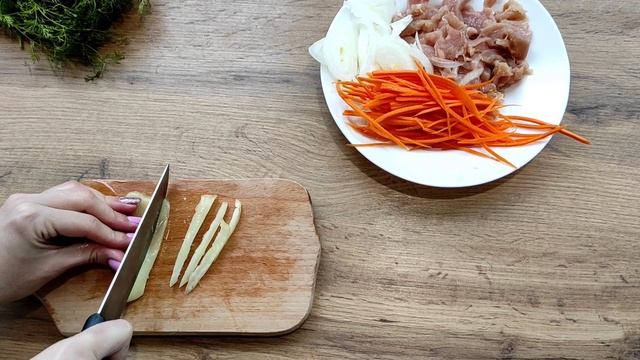 Теплый салат с мясом. Неужели я подам его на новогодний стол 2022