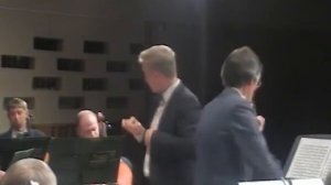 И.С. Бах концерт ми мажор для скрипки с оркестром III часть, дирижер Валерий Корунов, ГАСКР.