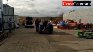 Минитрактор Донг Фенг 354 (Dongfeng 354) только что собрали новенькую модель на 35 сил от ДонгФенга