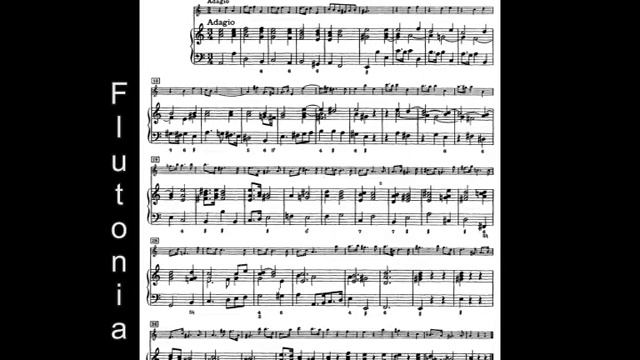Harpsichord Accompaniment for Flute Sonata ''Halle'' 1.Mov. Adagio HWV 374 Haendel смотреть онлайн